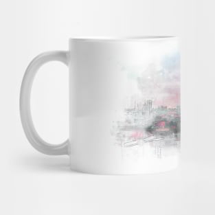 Manchester City Skyline Mug